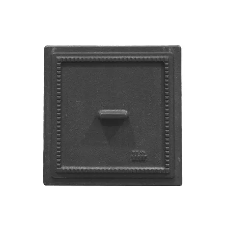 Puerta de deshollinado Pisla HTT 105 Negra