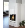Pisla HTT 601 fireplace door Black