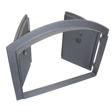 Cast iron bread oven door, Alsace model