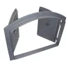 Cast iron bread oven door, Alsace model