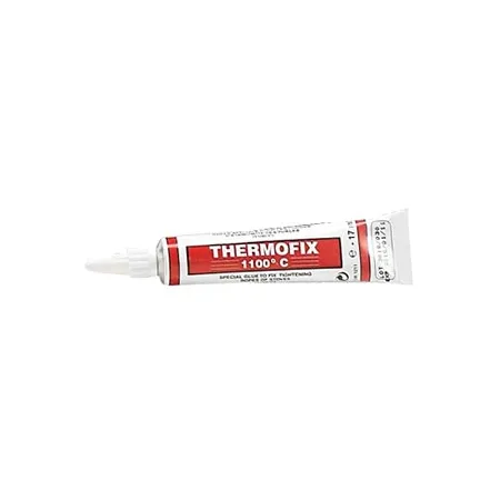Refractory adhesive, small tube