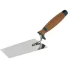 Paleta de cuello recto "Berne" 140 mm de inox con mango de corcho