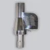 Motorised flue fan, stainless steel