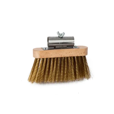 Wood-fired oven brush
