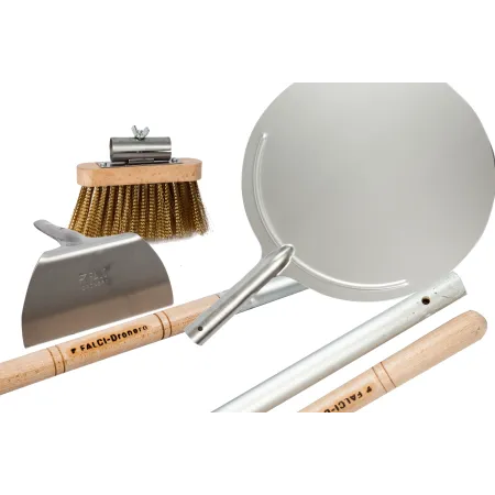 Pack de tres utensilios con mango de 150 cm