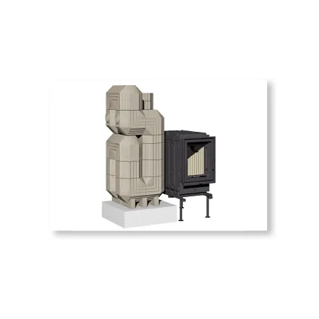 Acumulador Durasic Ø180 - Codo 90° con orificio frontal