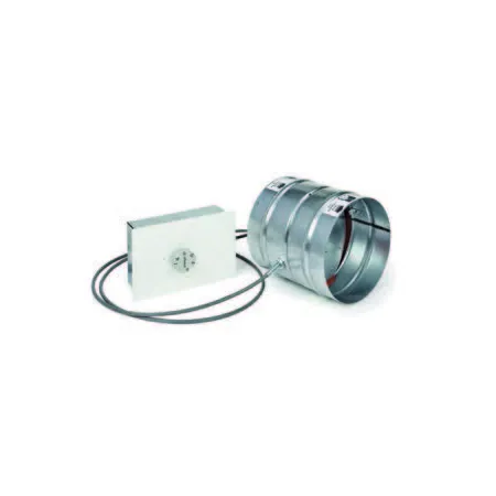 Air inlet damper with mechanical timer Ø 150 mm