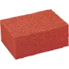 Esponja de obra roja