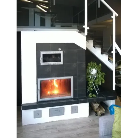 Puerta de horno HTT 331 cromo satinado
