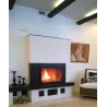 Porte de foyer Pisla HTT 303 - noire satin