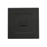 Porte de ramonage HTT 305 noire satin