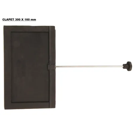 Sliding damper for wood stoves