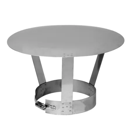 Single wall stainless steel 0.6 mm - Rain cap