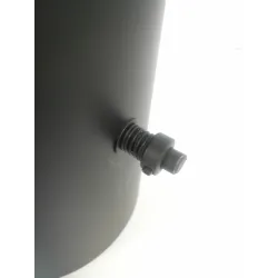 Détail Clapet régulateur grande poignée - Conduit acier peint 2 mm
