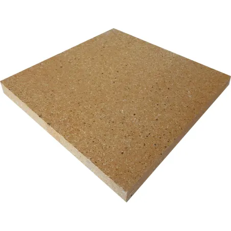 Dense refractory slab 400 x 400 x 30 mm - 30 % alumina (copy)