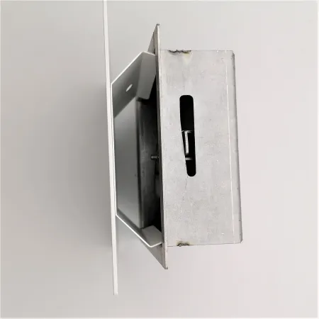 Galvanised steel inspection hatch