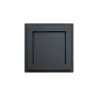Puerta de deshollinado HTT 605 negra