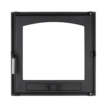 Firebox door HTT 402 Black