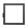Firebox door HTT 301 satin grey