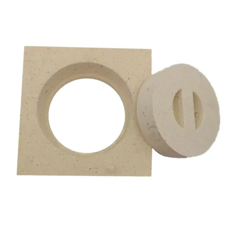Refractory sweeping hatch 220 x 220 mm - With plain plug