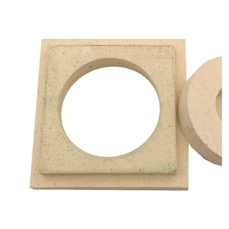 Trampilla de deshollinado refractaria 220 x 220 mm - Con tapón simple