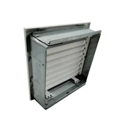 Grille d'air chaud en acier galvanisé
