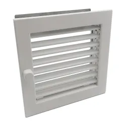 Grille d'air chaud en acier galvanisé