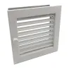 Grille d'air chaud en acier galvanisé