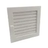 Grille d'air chaud en acier galvanisé