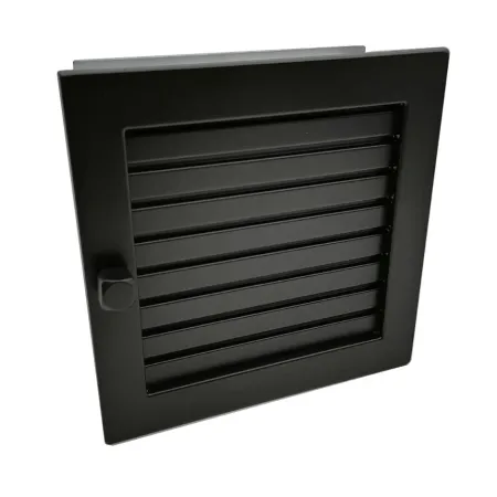 Galvanised steel hot-air vent grille