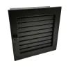 Galvanised steel hot-air vent grille