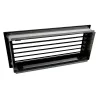 Galvanised steel hot-air vent grille