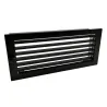 Galvanised steel hot-air vent grille