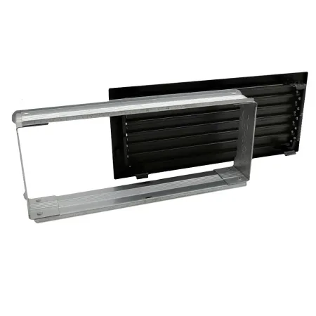 Galvanised steel cold air grille