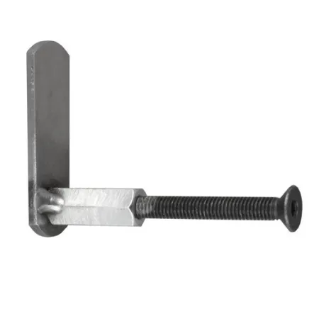 Pack de 4 escuadras de fijación para puerta de hogar