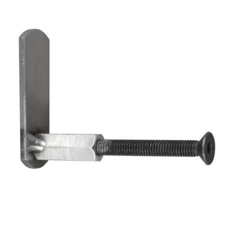 Pack de 4 escuadras de fijación para puerta de hogar