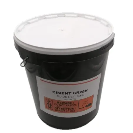 Silicate refractory grout in 25 kg bucket