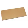 Refractory slab 40x20x3 cm 35 % alumina