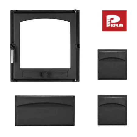 Pisla 402 series pack, black - Without oven door