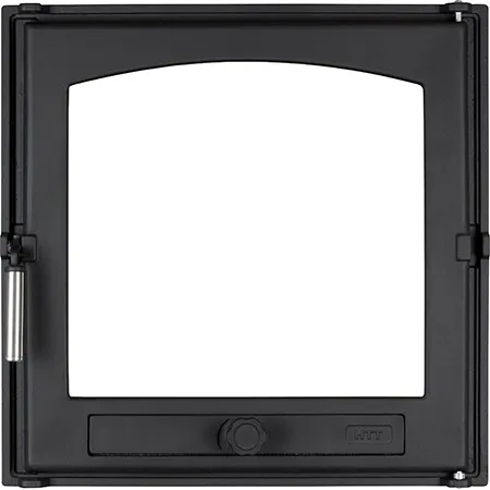 Pack Pisla serie 402 negra - Puerta de hogar HTT 402