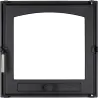 Pack Pisla serie 402 negra - Puerta de hogar HTT 402