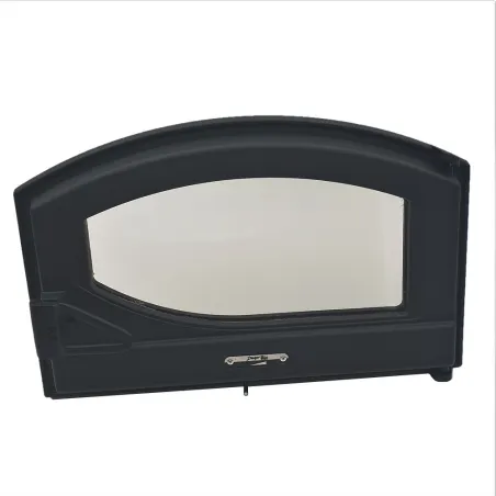 Wood-fired oven door HTT 431 Black
