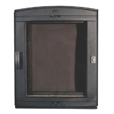 Puerta de hogar HTT 526 Negra
