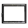 Puerta de hogar HTT 602 negra e inox