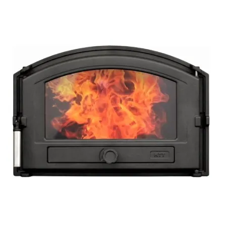 Puerta de horno de leña HTT 433 Negra