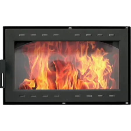 HTT 331 wood-fired oven door, Satin Black