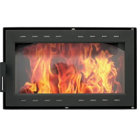 HTT 331 wood-fired oven door, Satin Black