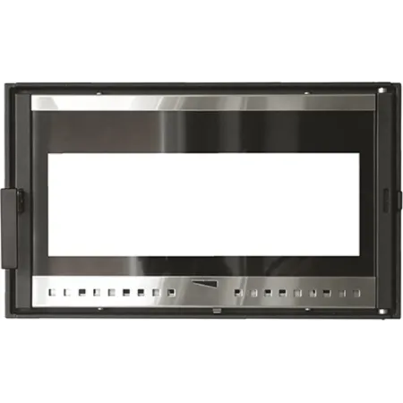 Puerta de horno de leña HTT 631 Negro e inox