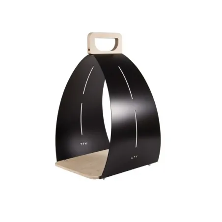 Cesta para leña KELO - Negra