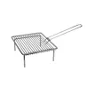 Grille Barbecue pour foyer fermé - Sur pieds - 30 x 25 cm